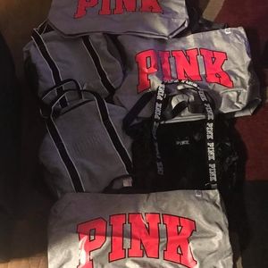 Pink bags